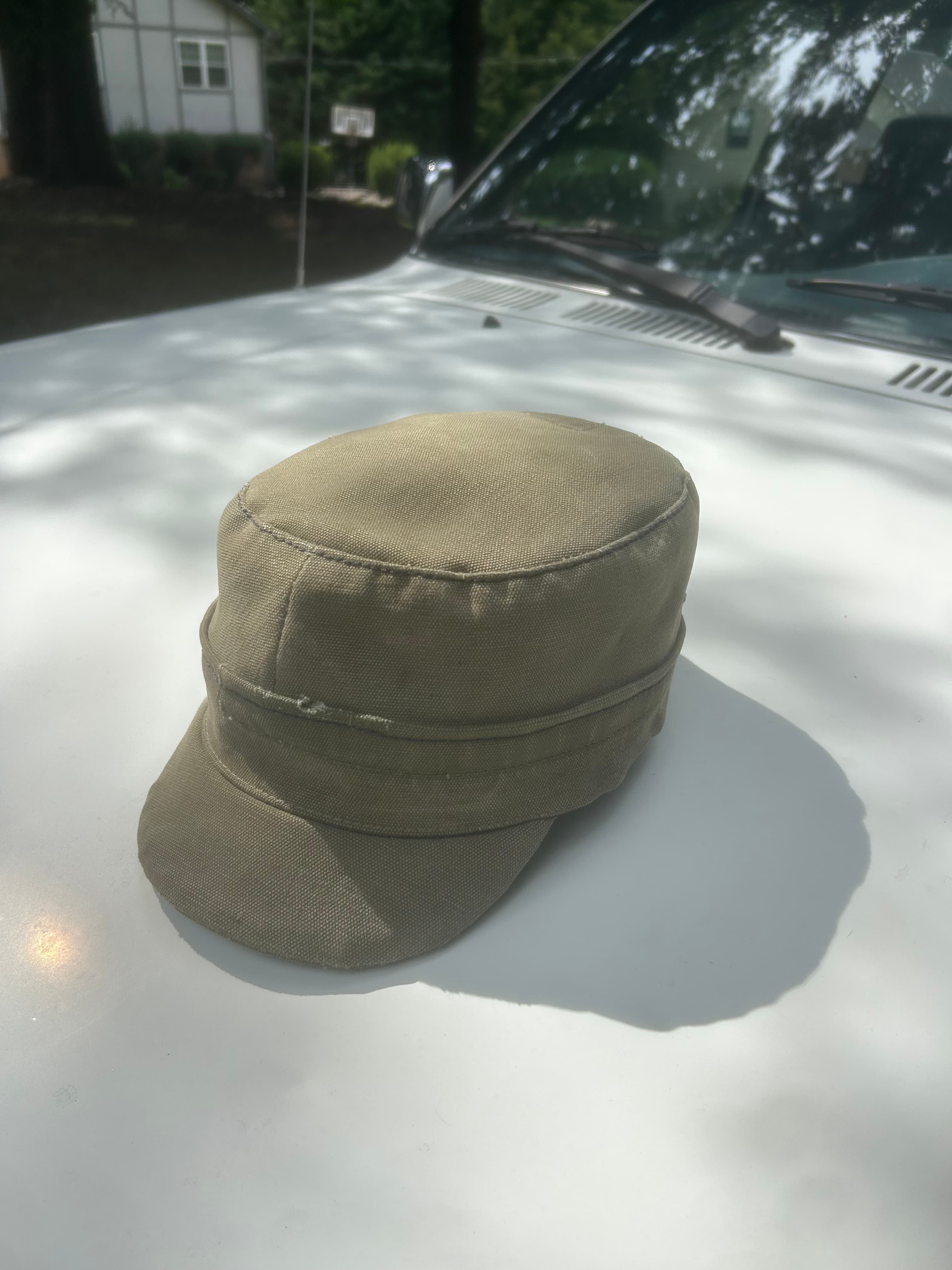 military duffel hat
